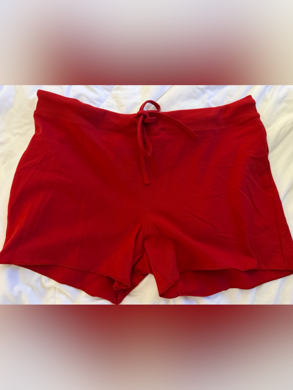SKIMS Cotton Jersey Short - Cranberry